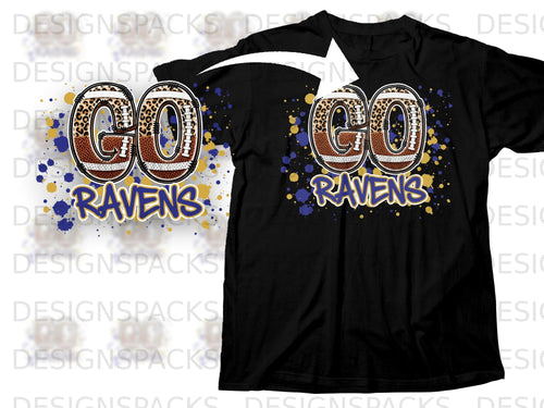 Black t-shirt with 