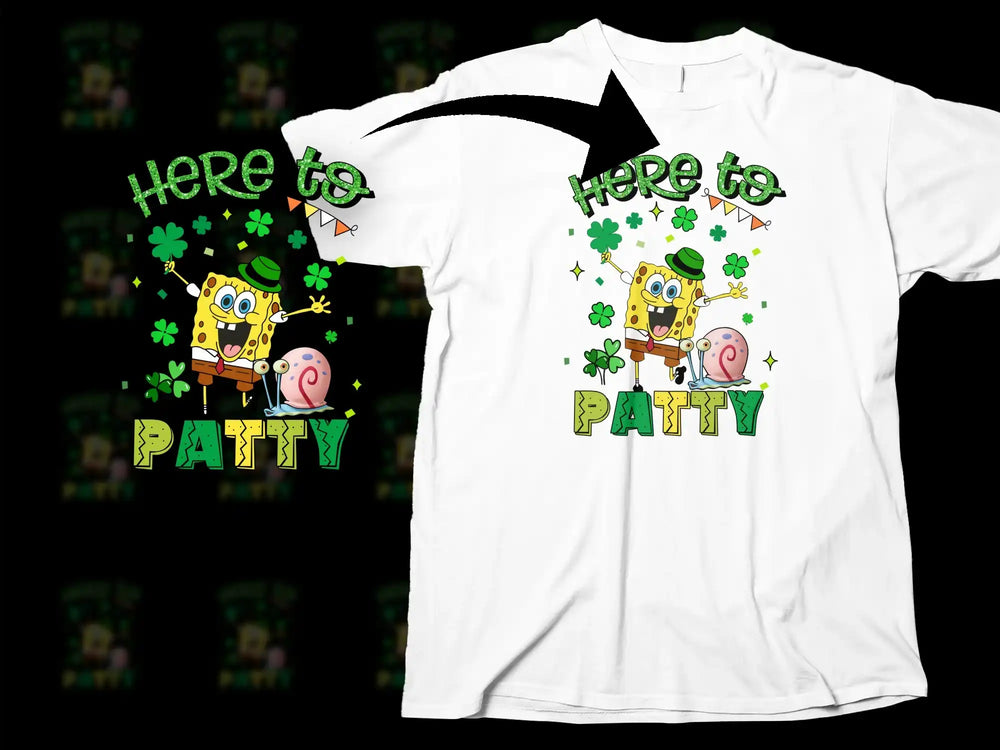 Spongebob Squarepants Gary Here to Patty product type