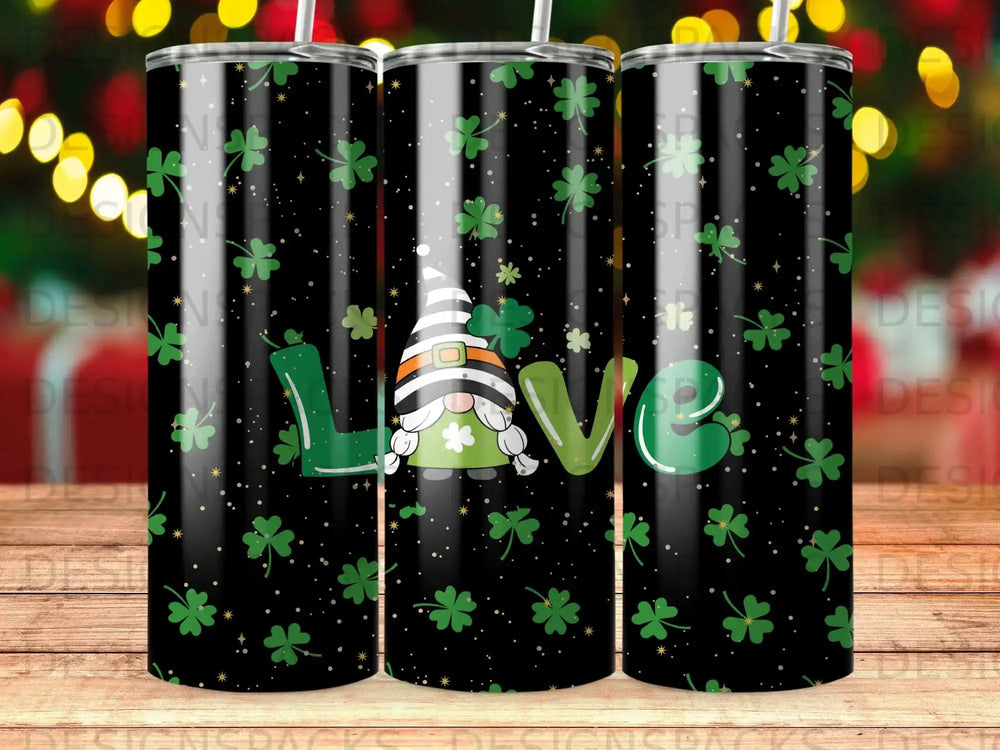 St Patricks Day Gnome Love Shamrocks Stars product type