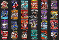 Load image into Gallery viewer, 46 Football Bootleg Designs Bundle Png
