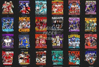 Load image into Gallery viewer, 46 Football Bootleg Designs Bundle PNG
