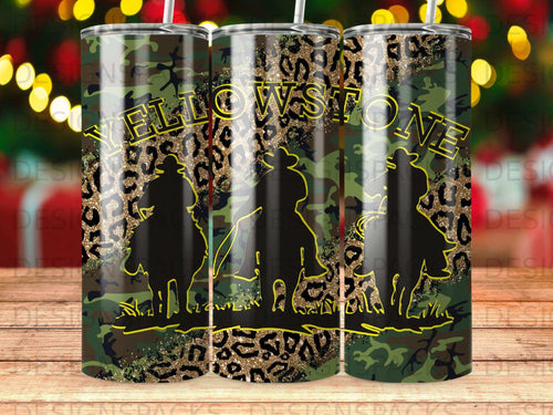 Camouflage tumbler with 