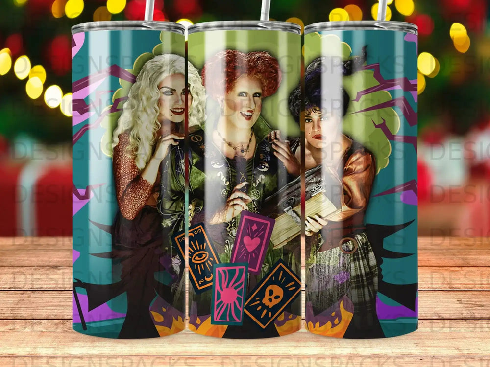 Hocus Pocus Sanderson Witches Tarot Cards Halloween product type