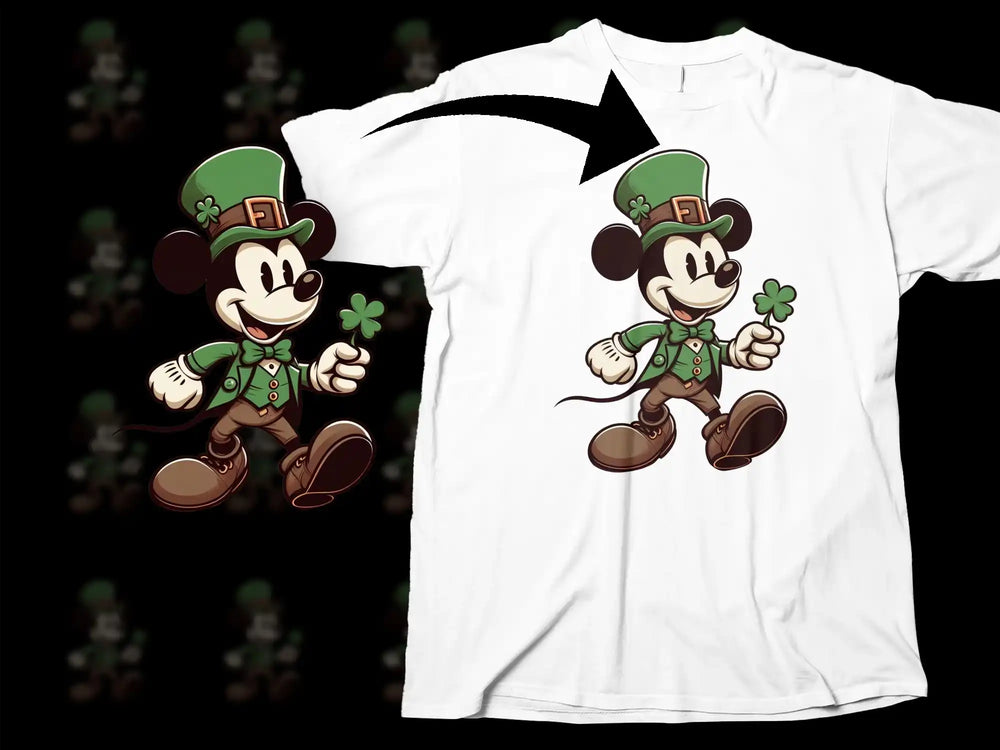 Mickey Leprechaun Green Hat Lucky Clover product type