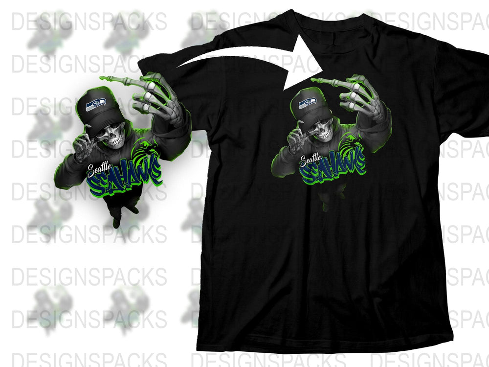Urban Gorilla Graffiti Art T-Shirt, Bold Green Street Style, Hip Hop Fashion, Unisex Black Tee