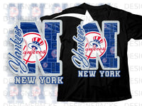 Load image into Gallery viewer, Yankees New York Yankees Retro Style T-Shirt
