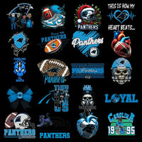Load image into Gallery viewer, 47 Carolina Panthers V4 Football Designs Bundle PNG
