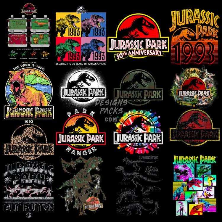 47 Dinosaurs Park Movie Designs Bundle Png