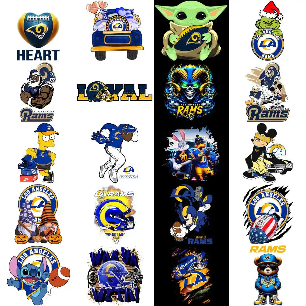 47 Los Angeles Chargers V3 Football Designs Bundle PNG