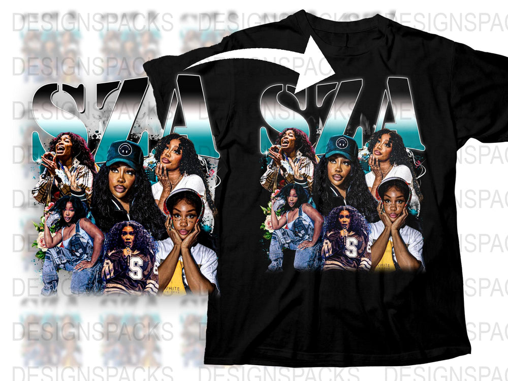 Vintage Hip Hop T-Shirt, 90's Rap Music Artist Graphic Tee, Unisex Black Cotton Shirt, Retro Music Fan Apparel