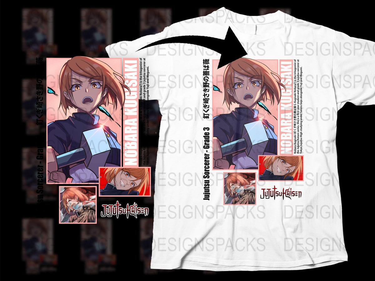 Anime Graphic T-Shirt, Colorful Manga Character Print, Unisex Casual Tee, Stylish Japanese Art Shirt