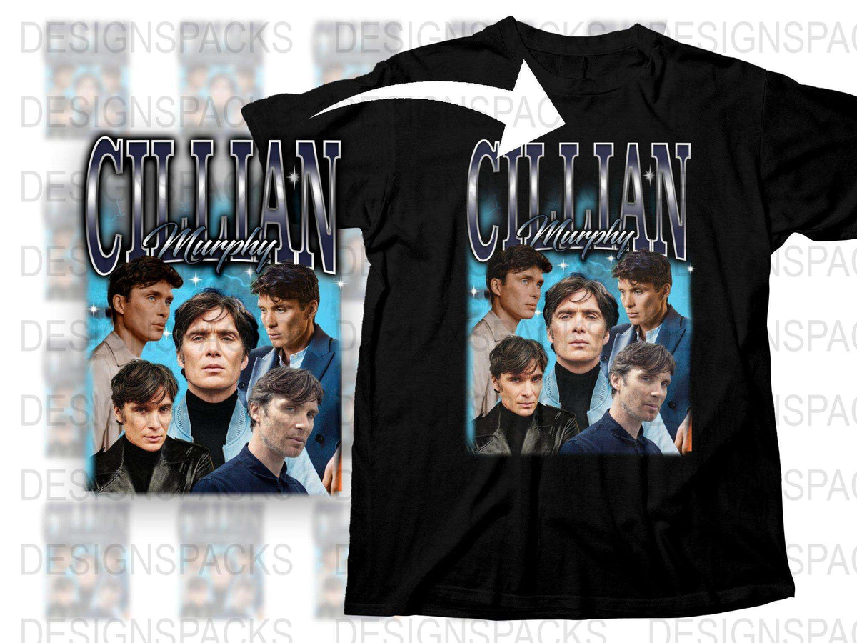 Peaky Blinders Inspired T-Shirt, Cillian Murphy Graphic Tee, Vintage TV Show Shirt, Fan Gift Idea