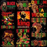 Load image into Gallery viewer, 48 Black History Month Juneteenth Designs Bundle PNG
