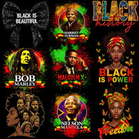 Load image into Gallery viewer, 48 Black History Month Juneteenth Designs Bundle PNG
