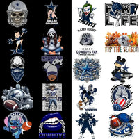 Load image into Gallery viewer, 48 Dallas Cowboys V1 Football Designs Bundle PNG
