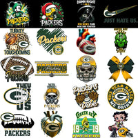 Load image into Gallery viewer, 48 Green Bay Packers V2 Football Designs Bundle PNG
