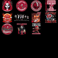 Load image into Gallery viewer, 48 Tampa Bay Buccaneers V2 Football Designs Bundle PNG
