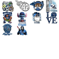 Load image into Gallery viewer, 48 Tennessee Titans V3 Football Designs Bundle PNG

