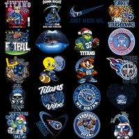 Load image into Gallery viewer, 48 Tennessee Titans V4 Football Designs Bundle PNG
