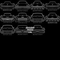 Load image into Gallery viewer, 48 Vintage American Usa Classic Cars Front Designs Bundle Png
