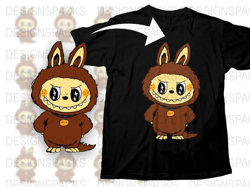 Cute Monster Costume T-Shirt, Kids Friendly Halloween Tee, Unisex Children's Outfit, Unique Graphic Design Shirt