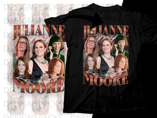 Julianne Moore collage with text 