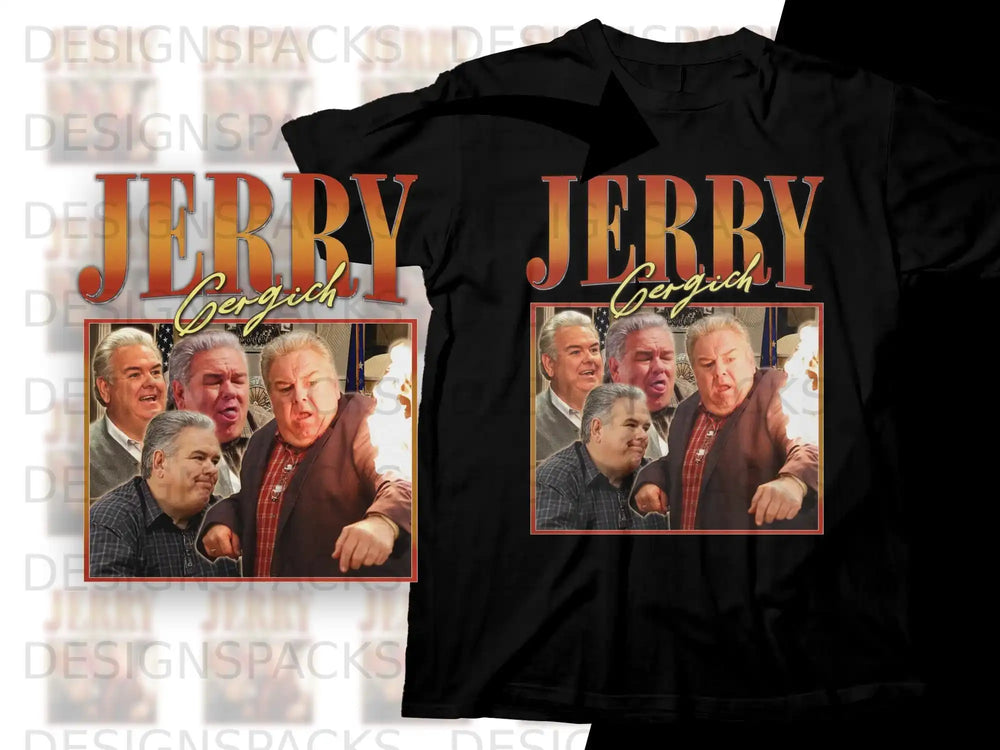 T-shirt featuring Jerry Gergich from Parks and Recreation.