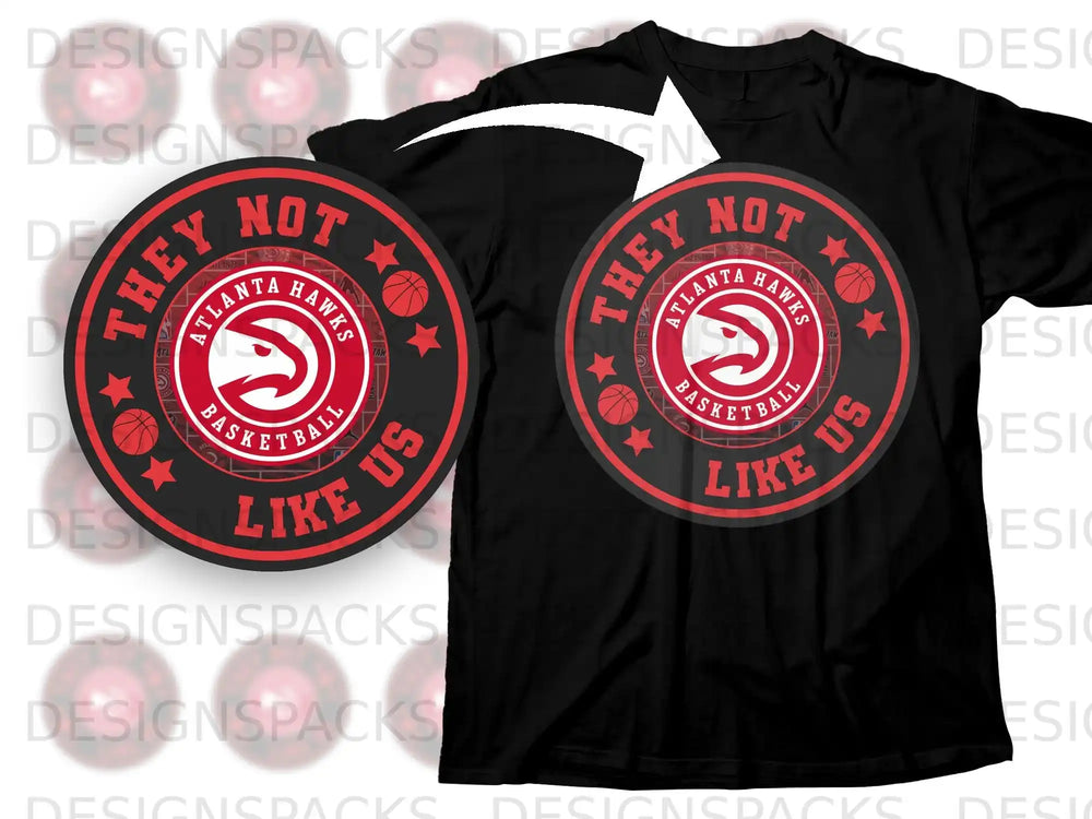 Atlanta Hawks Basketball They Not Like Us Shirt
