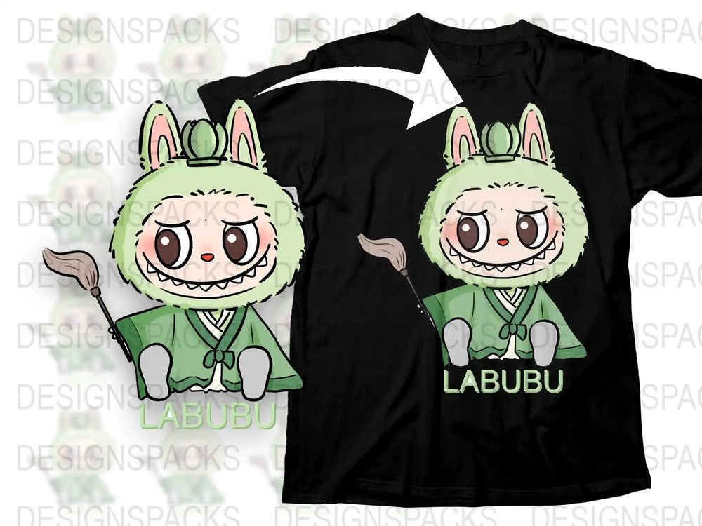 Cute Green Monster T-Shirt, Cartoon Character Graphic Tee, Unisex Children's Apparel, Fun Kids Clothing, Unique Gift Idea