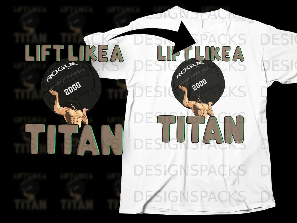 Lift Like a Titan Rogue 2000 Weightlifting Shirt