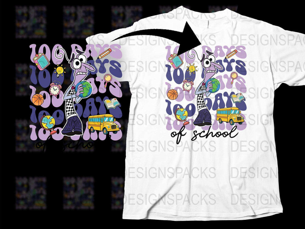 Kids Back to School T-Shirt, Colorful Giraffe and School Bus Design, Fun Animal Graphic Tee for Children