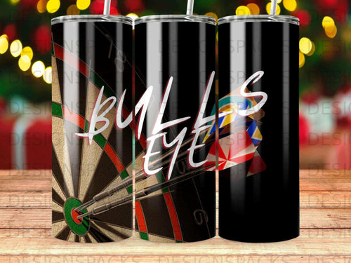Bulls Eye Dartboard Darts Game Night Fun Tumbler product type
