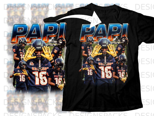 Black t-shirt with 