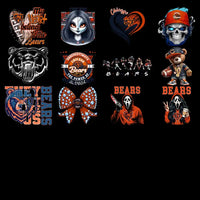 Load image into Gallery viewer, 49 Chicago Bears V1 Football Designs Bundle PNG
