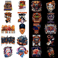 Load image into Gallery viewer, 49 Chicago Bears V4 Football Designs Bundle PNG
