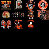 Load image into Gallery viewer, 49 Cleveland Browns V3 Football Designs Bundle PNG

