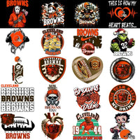 Load image into Gallery viewer, 49 Cleveland Browns V4 Football Designs Bundle PNG
