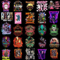 Load image into Gallery viewer, 49 Halloween Mix Horror Designs Bundle Png
