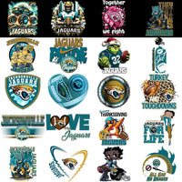 Load image into Gallery viewer, 49 Jacksonville Jaguars V1 Football Designs Bundle PNG
