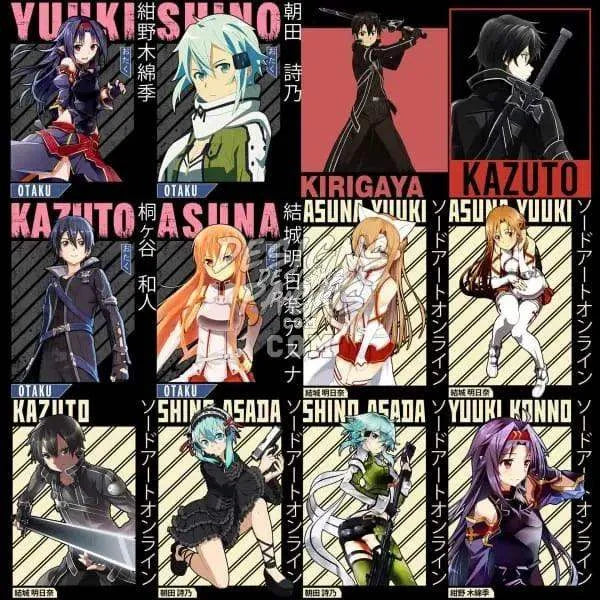 49 Sword Art Online Anime Designs Bundle PNG