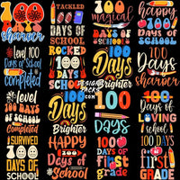 Load image into Gallery viewer, 49 Text Style 100 Days Of School Designs Bundle Png Eps
