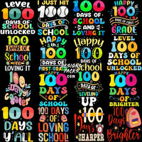 Load image into Gallery viewer, 49 Text Style 100 Days Of School Designs Bundle Png Eps
