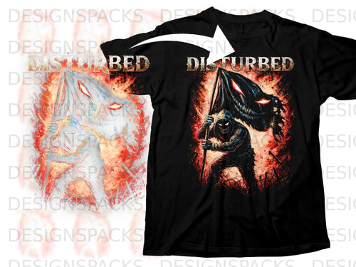 Black t-shirt with 