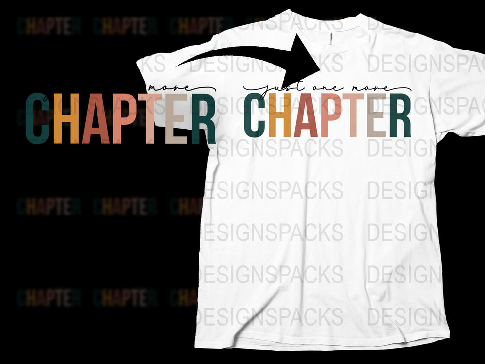 Chapter That One Now White T-Shirt, Graphic Tee for Men and Women, Casual Fashion Top, Modern Typography Design Shirt