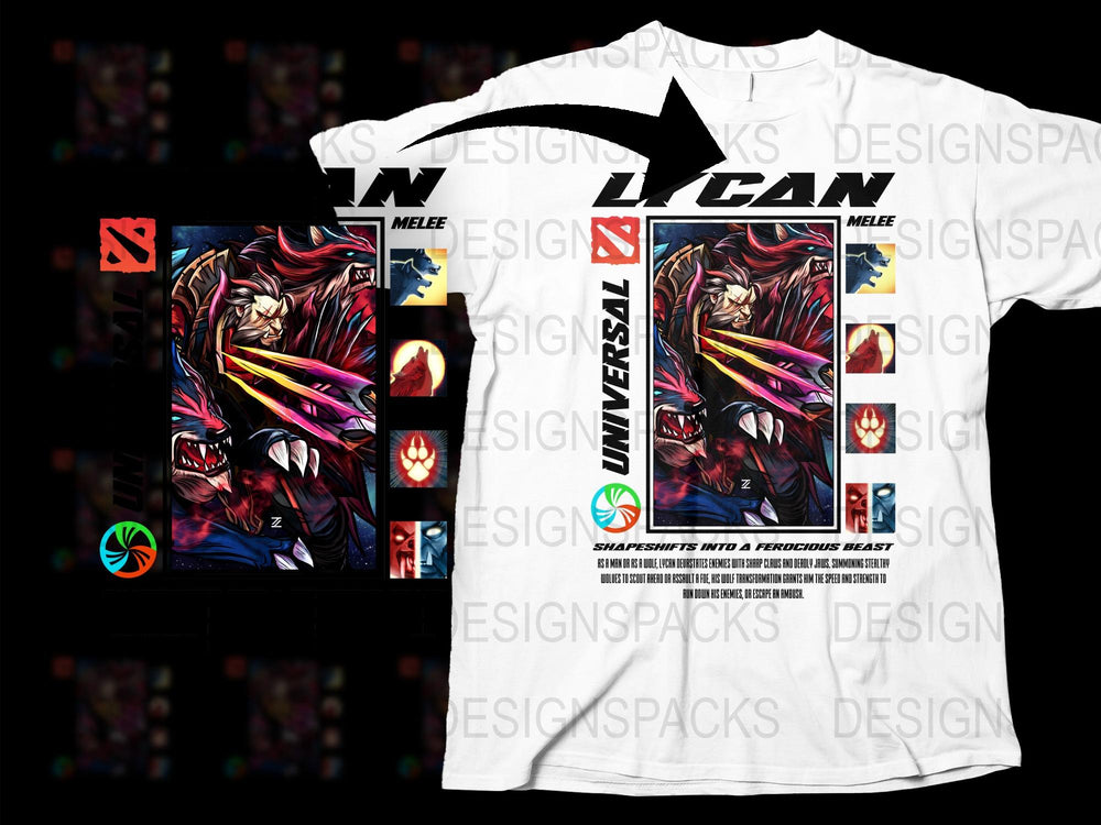 Striking Anime Graphic T-Shirt, Colorful Hero Design, Vibrant Casual Wear, Unique Printed Tee for All Ages