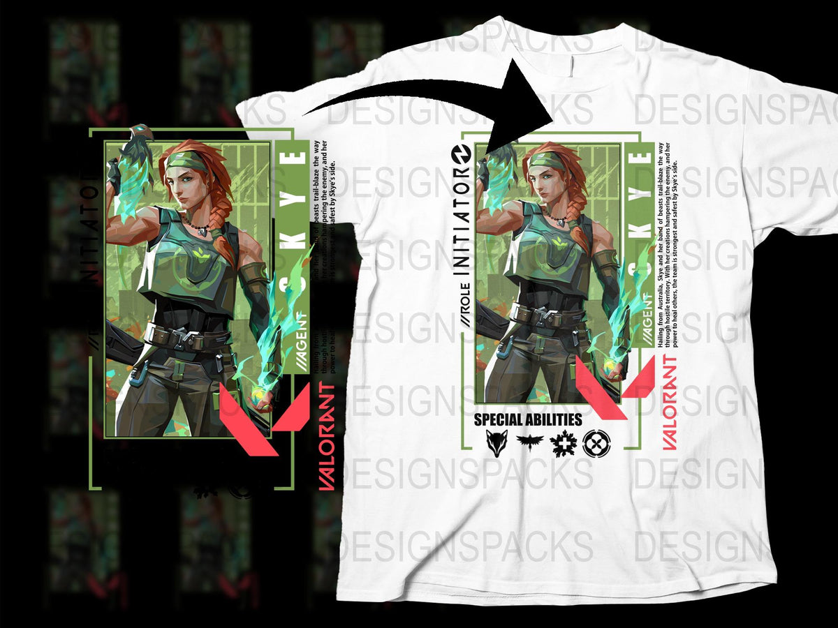 Valorant Inspired T-Shirt, Viper Character Graphic Tee, Gamer Apparel, Unisex Cotton Shirt, Gift for Gamers, Gaming Merchandise