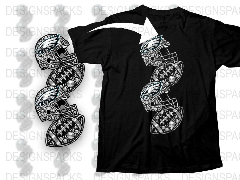 Men's Black T-Shirt with White Tribal Eagle Design, Graphic Tee, Casual Streetwear, Unique Animal Print Shirt