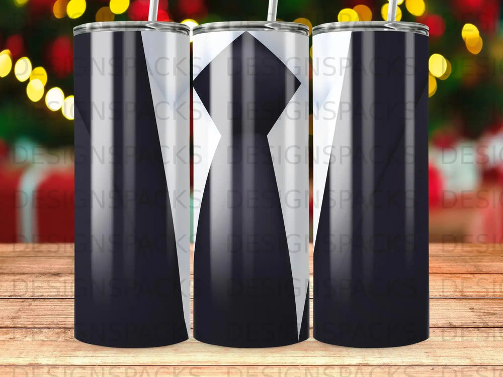 Black White Geometric Pattern Diamond Tumbler Cup product type
