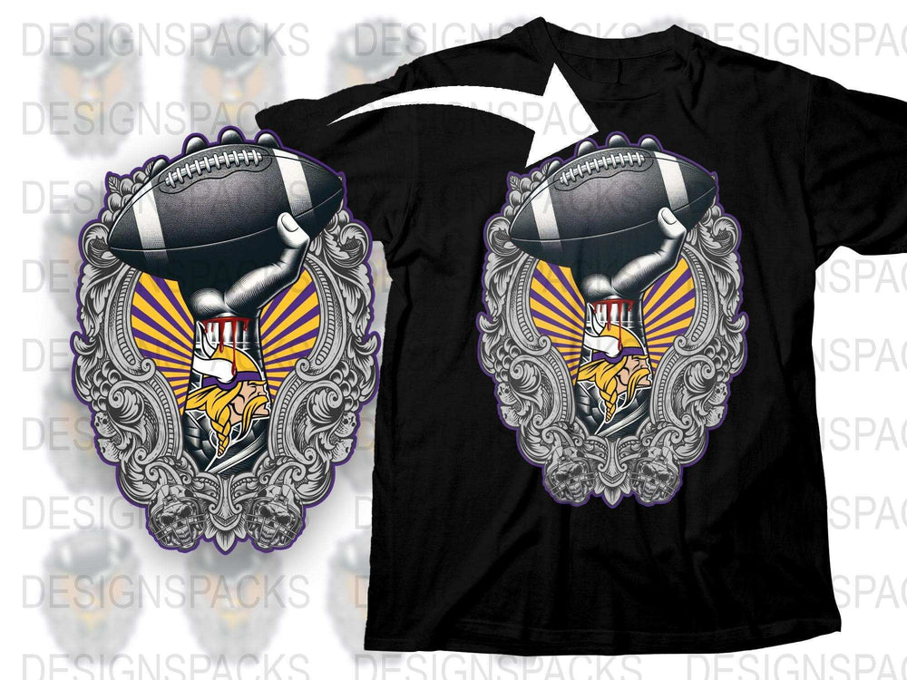 Vintage Football Helmet Graphic T-Shirt, Retro Sports Tee, Men's Black Casual Shirt, Unique Athletic Design Top