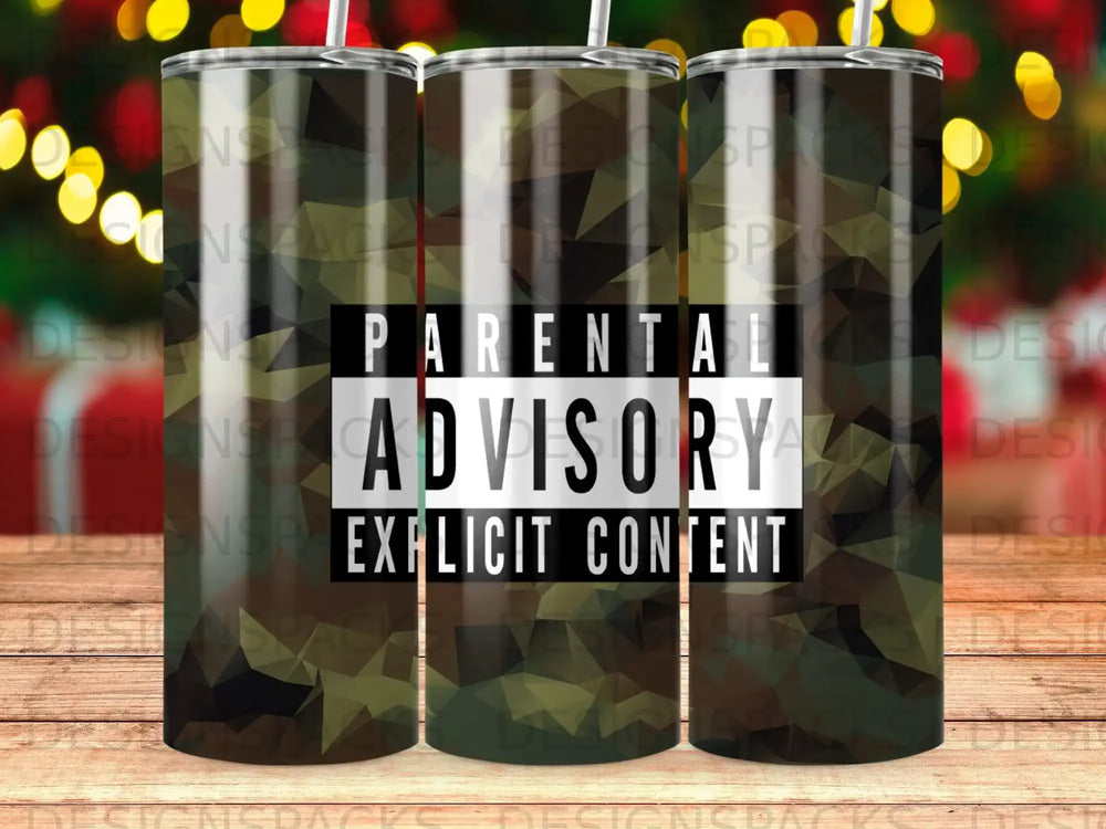 Camo Parental Advisory Explicit Content product type
